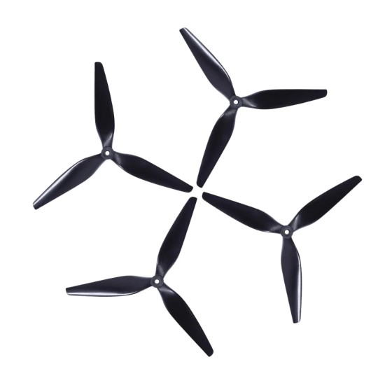 HQProp 13-Inch Glass Fiber Nylon Propeller 3-Blade Crossing Aircraft Drone Models HQ13X12X3, 13X9X3V2 CW CCW Propellers